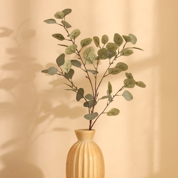Faux Eucalyptus Stick, Single (75cm)