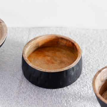 Onyx Infusion Serving Bowl - Mango Wood