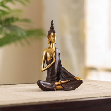 Meditating Buddha Figurine