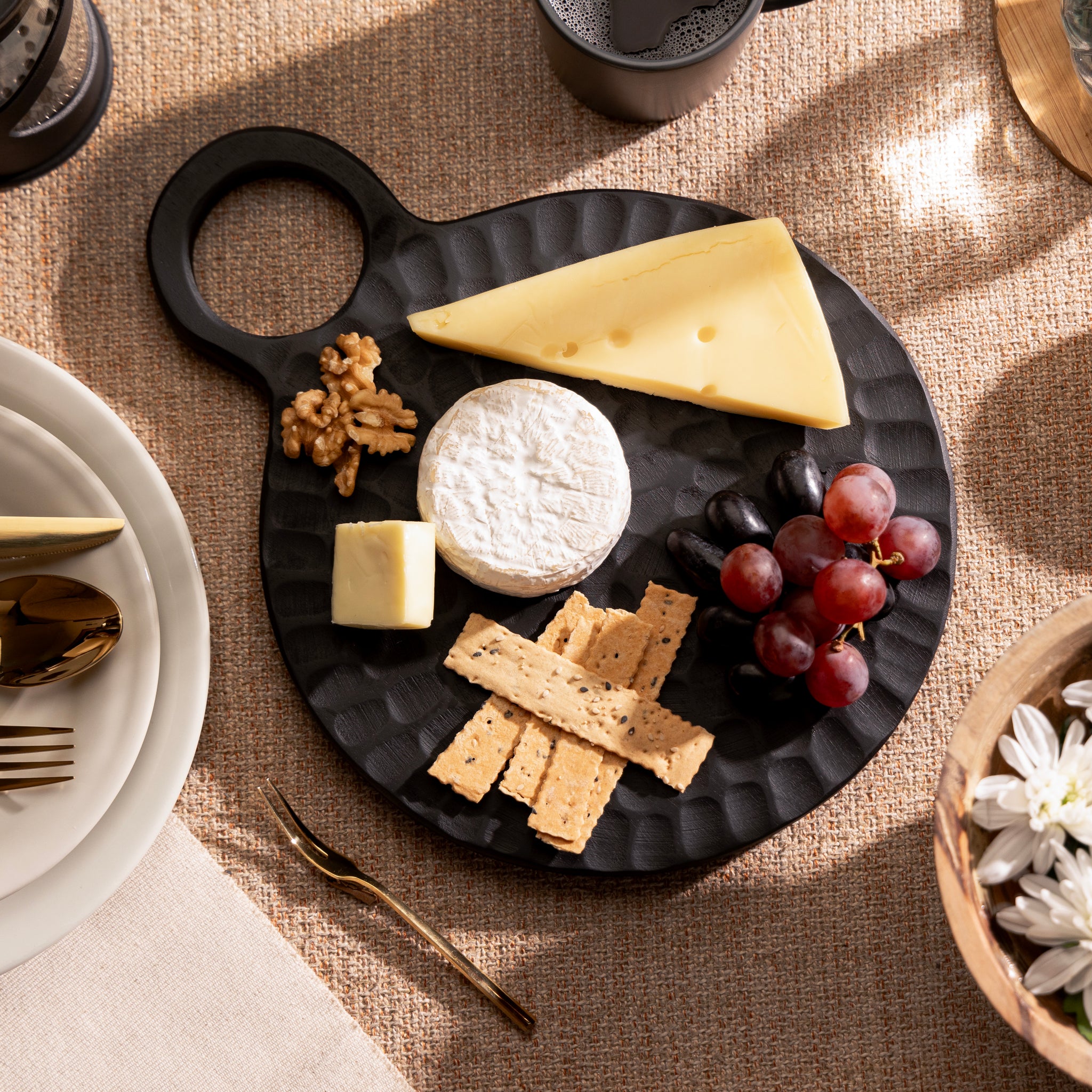 Onyx Infusion Platter- Mango Wood