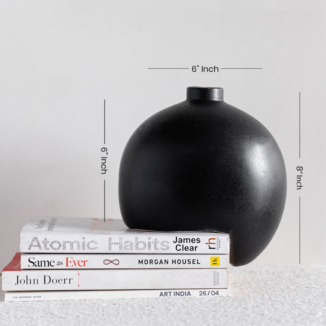 Spillover Vase (Black)