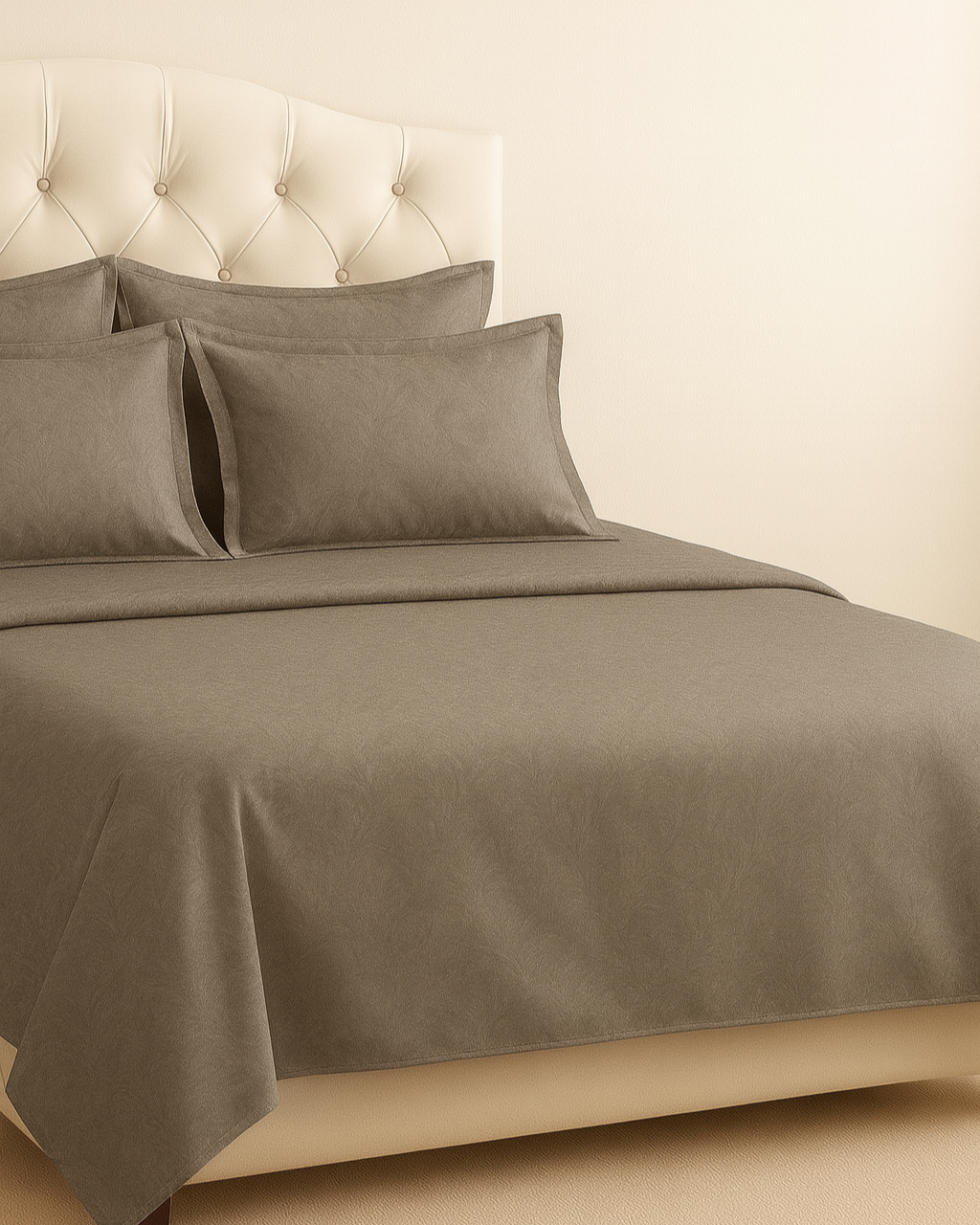 Bella Jacquard Flat Sheet Set, Cedar