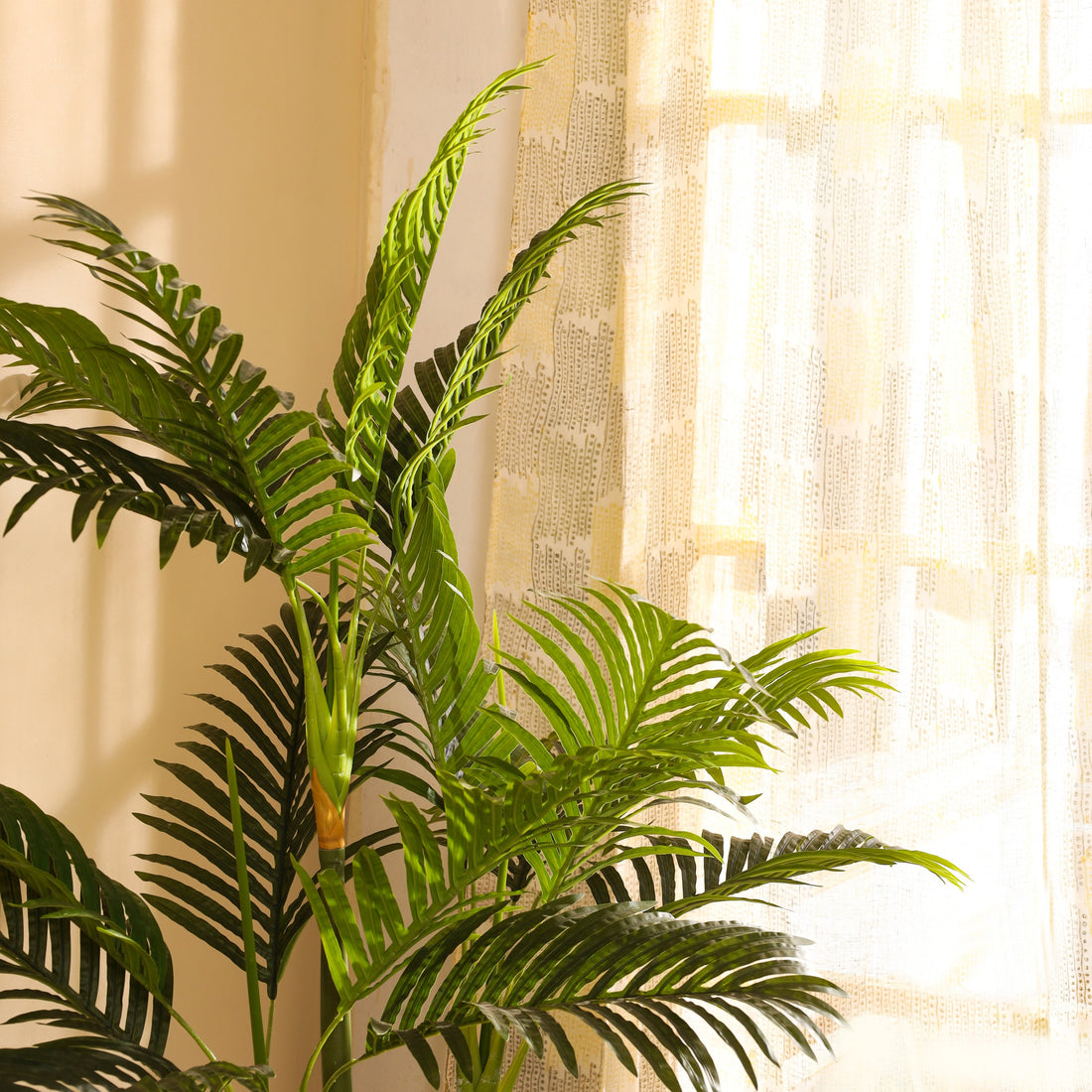 Faux Coastal Areca Palm Plant, 5 feet