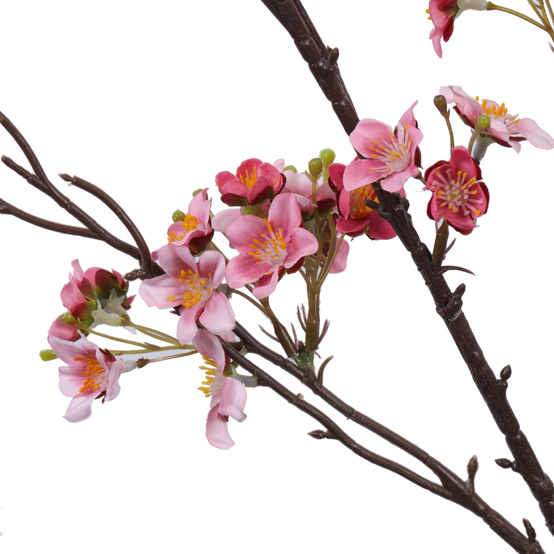 Baby Pink Cherry Blossom Faux Flower Stick, Single (130cm)