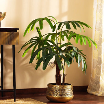 Faux Rhapis Palm Tree , 4 Feet